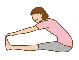 前屈をした時にお腹がつるのはなぜ？